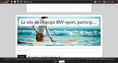 Desktop Screenshot of bw-sport.over-blog.com