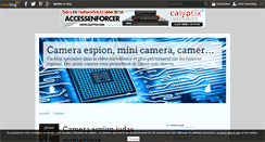 Desktop Screenshot of camera-espion.over-blog.fr