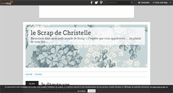 Desktop Screenshot of le.scrap.de.christelle.over-blog.com
