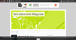 Desktop Screenshot of ben-alice.over-blog.com