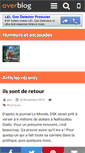 Mobile Screenshot of jdio.over-blog.com