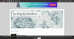 Desktop Screenshot of ideedeco.over-blog.fr