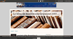 Desktop Screenshot of mademoisellejeanne.over-blog.com