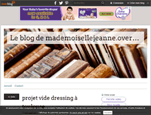 Tablet Screenshot of mademoisellejeanne.over-blog.com