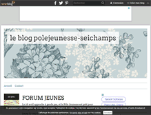 Tablet Screenshot of polejeunesse-seichamps.over-blog.com