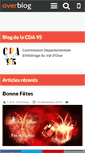Mobile Screenshot of cda95.over-blog.com
