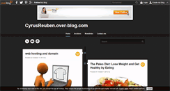 Desktop Screenshot of cyrusreuben.over-blog.com