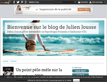 Tablet Screenshot of julienjousse.over-blog.com