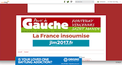 Desktop Screenshot of partidegauche.94nord.over-blog.com