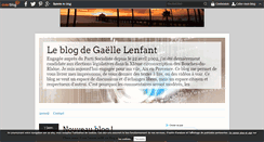 Desktop Screenshot of gaellelenfant2007.over-blog.com