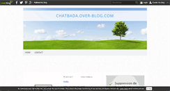 Desktop Screenshot of chatbada.over-blog.com