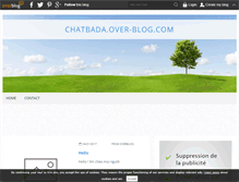 Tablet Screenshot of chatbada.over-blog.com