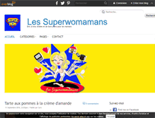 Tablet Screenshot of les-superwomamans.over-blog.com