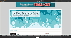 Desktop Screenshot of maroc-hbal.over-blog.com