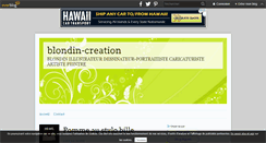 Desktop Screenshot of blondin-portrait.over-blog.com