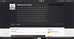 Desktop Screenshot of manoir-celon.over-blog.com