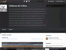Tablet Screenshot of manoir-celon.over-blog.com