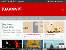 Tablet Screenshot of davmvp.over-blog.fr
