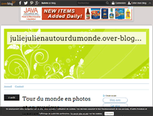 Tablet Screenshot of juliejulienautourdumonde.over-blog.com