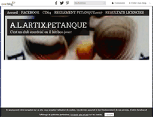 Tablet Screenshot of petanque-artix.over-blog.com