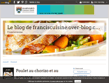 Tablet Screenshot of franciscuisine.over-blog.com