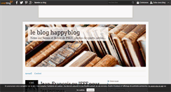 Desktop Screenshot of happyblog.over-blog.com.over-blog.com