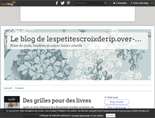 Tablet Screenshot of lespetitescroixderip.over-blog.com