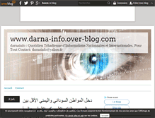 Tablet Screenshot of darna-info.over-blog.com