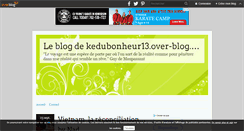 Desktop Screenshot of kedubonheur13.over-blog.com