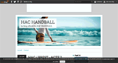Desktop Screenshot of hachandball.over-blog.com
