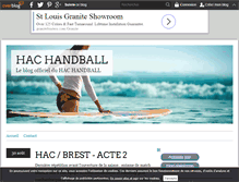 Tablet Screenshot of hachandball.over-blog.com