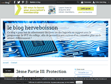 Tablet Screenshot of herveboisson.over-blog.com