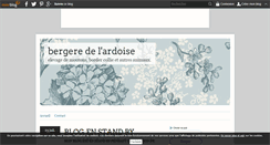 Desktop Screenshot of bergeredelardoise.over-blog.com