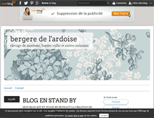 Tablet Screenshot of bergeredelardoise.over-blog.com