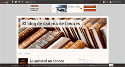 Desktop Screenshot of cadenadefavores.over-blog.es