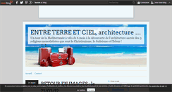 Desktop Screenshot of entreterreetciel.over-blog.com