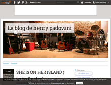Tablet Screenshot of henrypadovani.over-blog.com