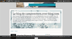 Desktop Screenshot of campwestern.over-blog.com