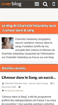 Mobile Screenshot of charlottevalandrey.over-blog.com