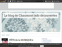 Tablet Screenshot of chaumontactu.over-blog.com