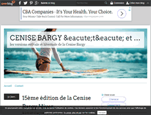 Tablet Screenshot of cenisebargy.over-blog.com