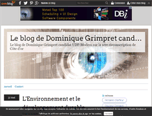 Tablet Screenshot of dominique.grimpret.over-blog.fr