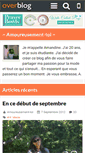 Mobile Screenshot of amoureusement-toi.over-blog.fr