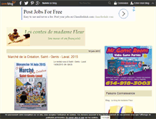 Tablet Screenshot of contesdemadamefleur.over-blog.fr