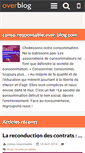 Mobile Screenshot of conso-responsable.over-blog.com