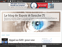 Tablet Screenshot of espoiragauche71.over-blog.com