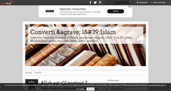 Desktop Screenshot of convertislam.over-blog.com