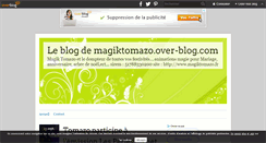 Desktop Screenshot of magiktomazo.over-blog.com
