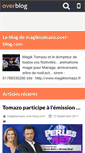 Mobile Screenshot of magiktomazo.over-blog.com
