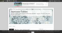 Desktop Screenshot of joyeuses-tables.over-blog.com